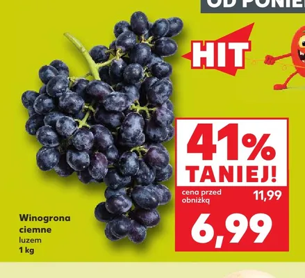 Winogrona ciemne promocja w Kaufland