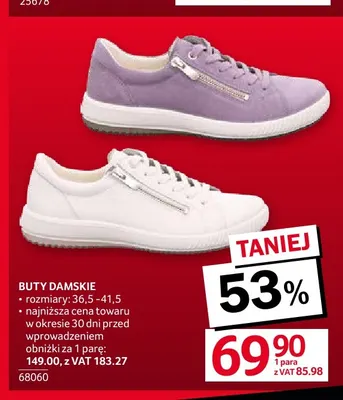 Buty damskie promocja w Selgros