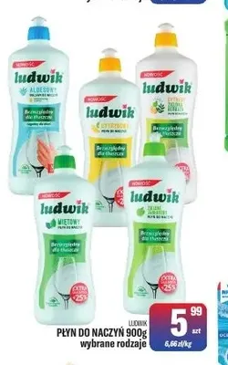 Płyn do naczyń Ludwik promocja w Tomi Markt