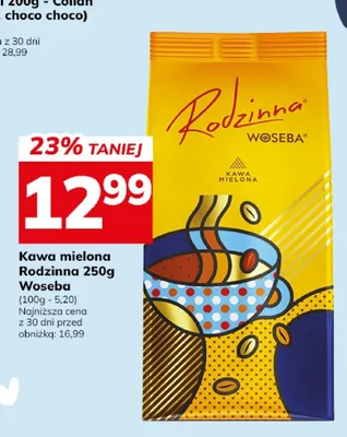 Kawa mielona Woseba Rodzinna promocja w Hitpol