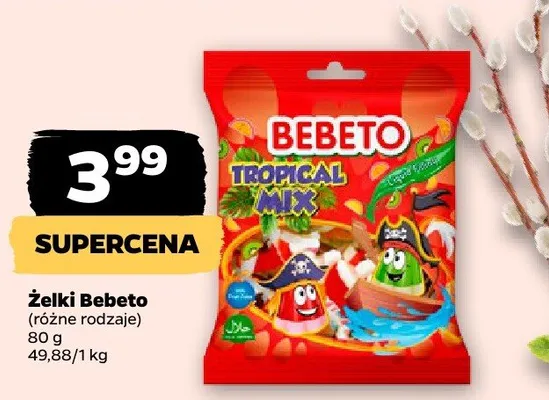Żelki, różne rodzaje promocja w Netto