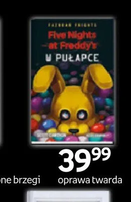 Książka Five Nights at Freddy's W pułapce oprawa twarda promocja w Empik