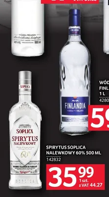 Spirytus Soplica Nalewkowy 60% promocja w Selgros