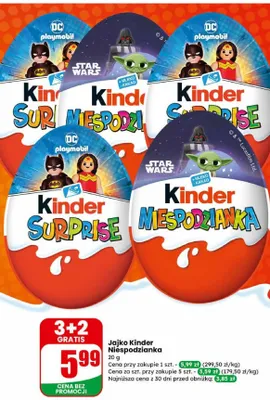 Jajko niespodzianka promocja w Dino
