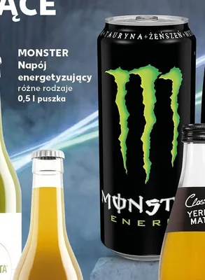 Napój energetyzujący MONSTER promocja w Kaufland