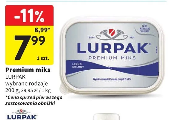 Premium miks wybrane rodzaje promocja w Intermarche