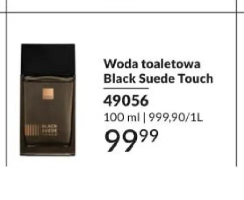 Woda toaletowa Avon Black Suede Touch promocja w AVON