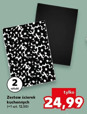 Zestaw ścierek kuchennych promocja w Kaufland