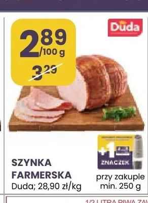 Szynka Farmerska Duda promocja w Stokrotka