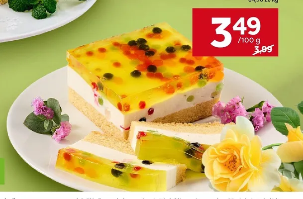 Sernik Bublee Cukiernia Staropolska promocja w Stokrotka
