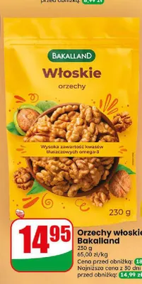Orzechy włoskie Kresto promocja w Dino