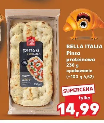 Pinsa proteinowa Bella Italia promocja w Kaufland