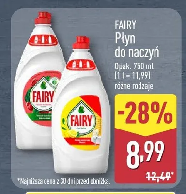 Płyn do naczyń promocja w Aldi