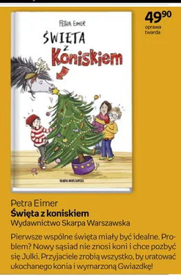 Książka Święta z koniskiem Petra Eimer promocja w Empik