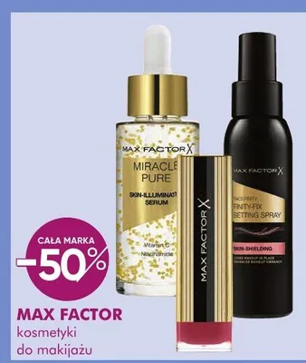 Kosmetyki do makijażu max factor promocja w Super-Pharm