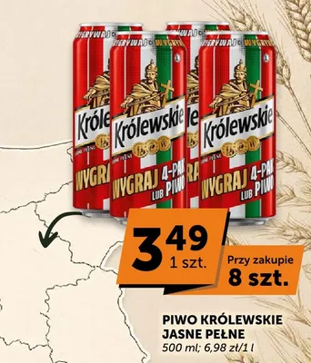 Piwo Królewskie promocja w Euro Sklep