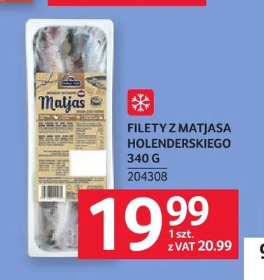 Filety z matjasa holenderskiego promocja w Selgros