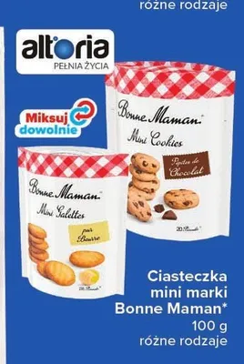 Ciasteczka mini maślane Bonne Maman promocja w Carrefour Market