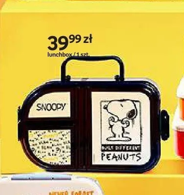 Lunchbox Snoopy promocja w Empik
