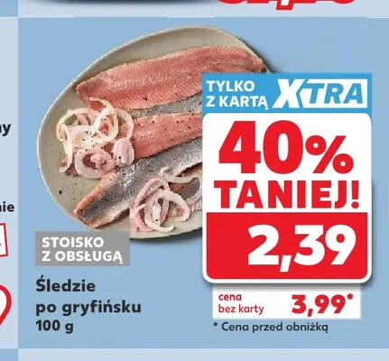 Śledzie po gryfińsku promocja w Kaufland