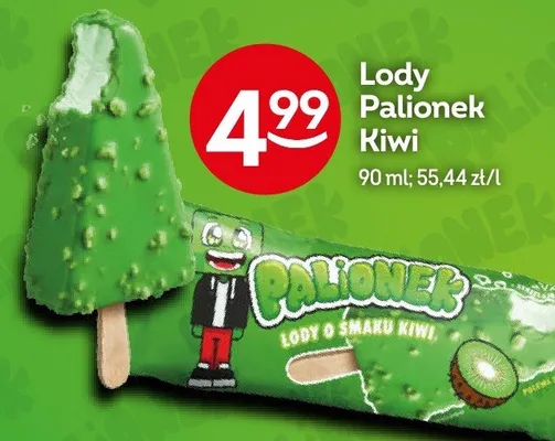 Lody Palionek Kiwi promocja w Żabka