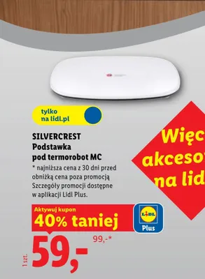Podstawka pod termorobot SILVERCREST MC promocja w Lidl