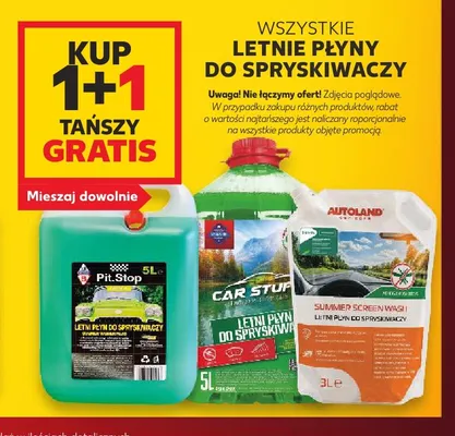 Letnie płyny do spryskiwaczy promocja w Kaufland