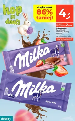 Czekolada Strawberry promocja w Dealz