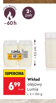 Wkład olejowy Lumia 2-pak promocja w Biedronka