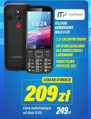 Telefon komórkowy myPhone Halo 4 LTE promocja w RTV EURO AGD