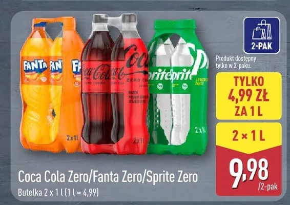 Cola promocja w Aldi