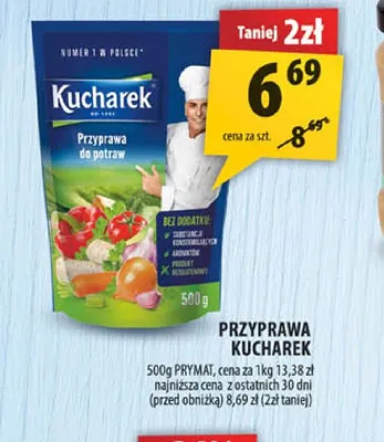 Przyprawa do potraw Kucharek promocja w Arhelan