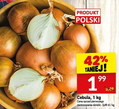 Cebula, 1 kg promocja w Twój Market