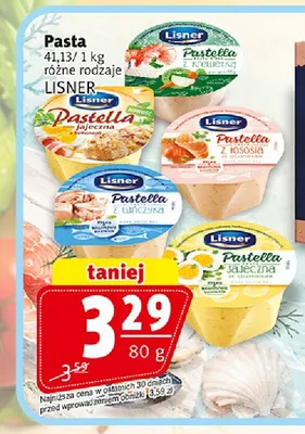 Pasta Pastella z krewetką Lisner promocja w Prim Market