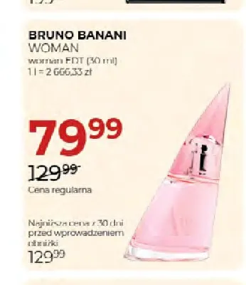Woda toaletowa Bruno Banani Woman promocja w Drogerie Jawa