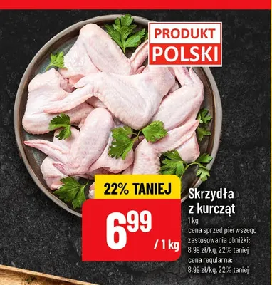 Skrzydła z kurcząt promocja w POLOmarket