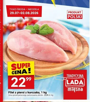 Filet z piersi z kurczaka promocja w Twój Market