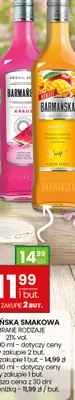 Wódka smakowa Barmańska mango promocja w Twój Market