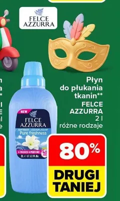 Płyn do płukania tkanin Felce Azzurra promocja w Carrefour