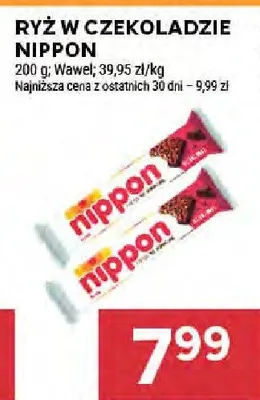 Ryż w czekoladzie Nippon Wawel promocja w Stokrotka