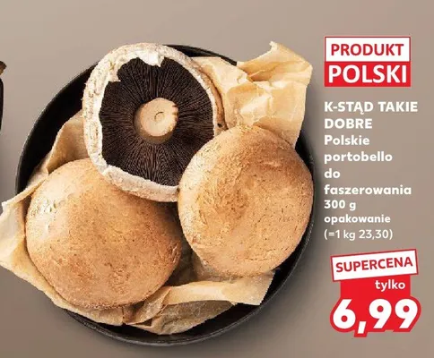 Portobello polskie do faszerowania promocja w Kaufland
