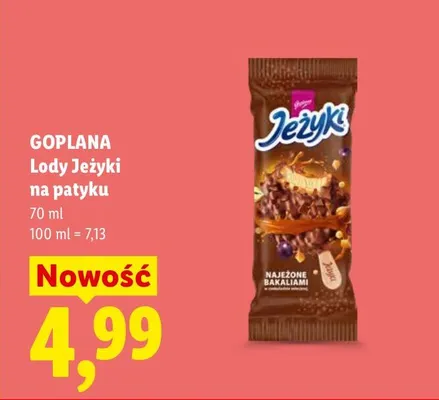 Lody na patyku promocja w Lidl