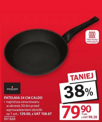 Patelnia PATELNIA 24 CM CALDO promocja w Selgros
