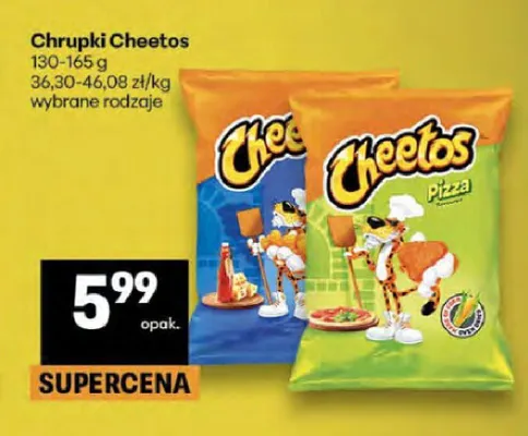Chrupki Cheetos promocja w Delikatesy Centrum