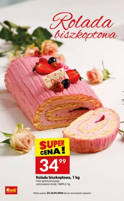 Rolada biszkoptowa promocja w Twój Market