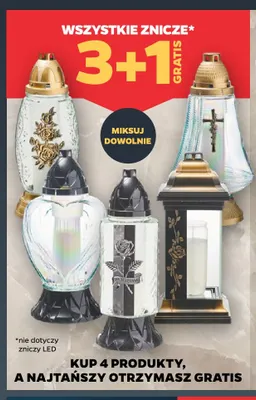 Znicze promocja w Netto