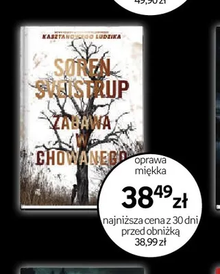 Książka Zabawa w chowanego Soren Sveistrup promocja w Empik