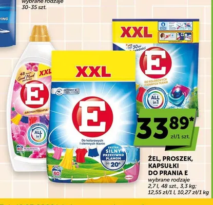 Kapsułki do prania E promocja w Euro Sklep