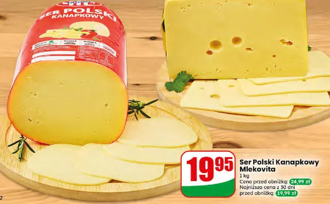 Ser Polski Kanapkowy promocja w Dino