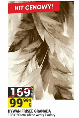 Dywan Frisee Granada 133x190cm promocja w Merkury Market